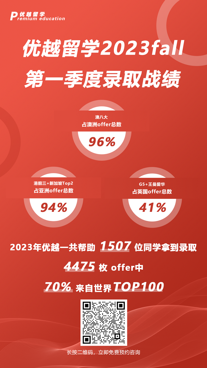 優(yōu)越留學(xué)offer戰(zhàn)報