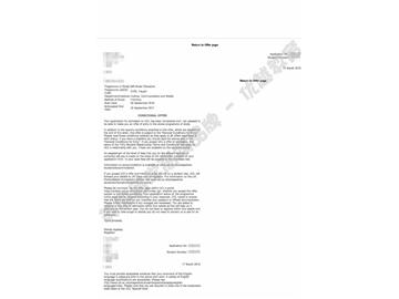 恭喜魏同學(xué)獲得倫敦大學(xué)學(xué)院音樂(lè)教育專業(yè)碩士通知書(shū)